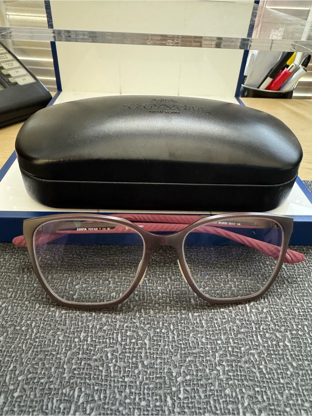 Costa Del Mar Eyeglasses Frame & Case